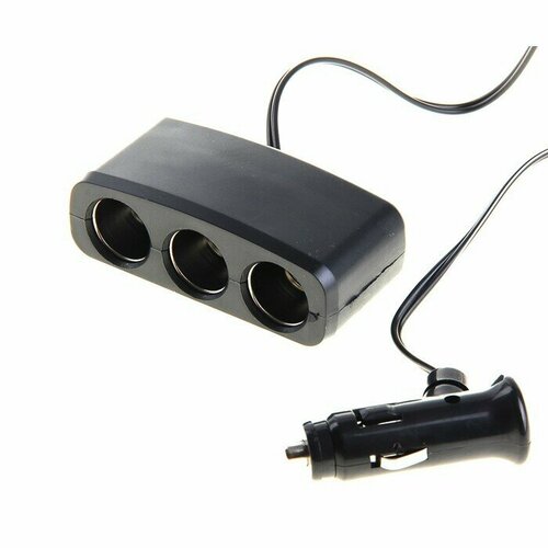 Разветвитель прикуривателя 3 гнезда 1005₽