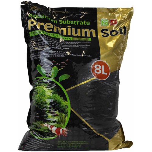 Грунт ISTA Aquarium Substrate Premium Soil 3.5+ мм 8 л, 7 кг