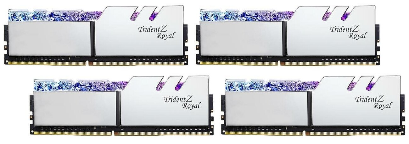 Оперативная память G.Skill Trident Z Royal DDR4 3600MHz 128GB (4 x 32GB) [F4-3600C18Q-128GTRS]