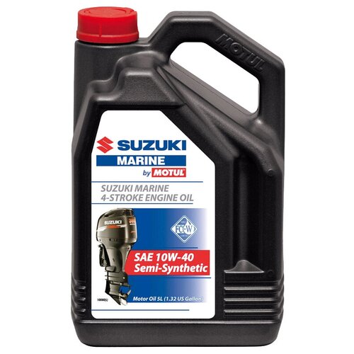 Полусинтетическое моторное масло Motul Suzuki Marine 4T SAE 10W40, 1 л