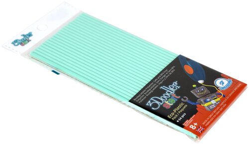 Пластик для 3D ручки 3Doodler пруток Start 3 мм, 24 шт. голубой