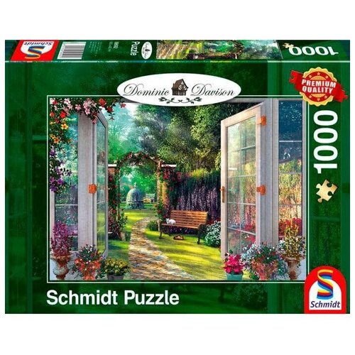 Пазл Schmidt Д. Дэвисон Зачарованный сад (59592), 1000 дет., разноцветный