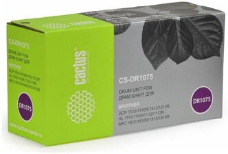 Блок фотобарабана Cactus CS-DR1075 DR-1075 черный ч/б:10000стр. для HL-1110/1112/1510/1512/1810/1815