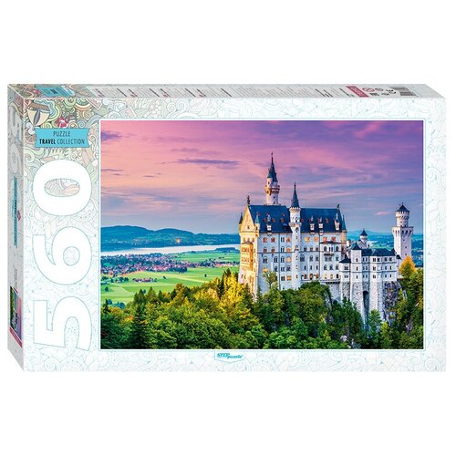 Пазл Step puzzle Travel Collection Бавария Замок (78092), 560 дет., 50х34.5х4 см, разноцветный пазлы бавария замок 560 элементов