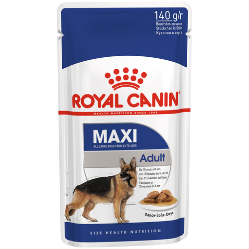 Влажный корм ROYAL CANIN Maxi Adult для взрослых собак крупных пород, 10шт.*140г