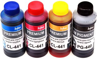 Чернила Inko PG-440/CL-441 для Canon Pixma MG2140, MG2240, MG3140, MG3240, MG3540, MG3640, MG3640S, MG4140, MG4240, TS5140, MX374, MX376, MX394, MX434