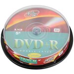 Диски VS DVD+R 8,5 GB 8x Double Layer CB/10 Ink Print - изображение