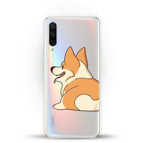 фото Силиконовый чехол корги на xiaomi mi cc9e andy & paul