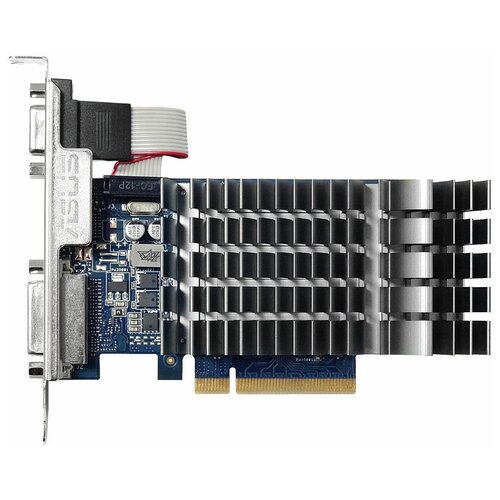 Видеокарта Asus PCI-E NVIDIA GeForce GT 710 2048Mb 64 DDR3 GT710-SL-2GD3-BRK-EVO