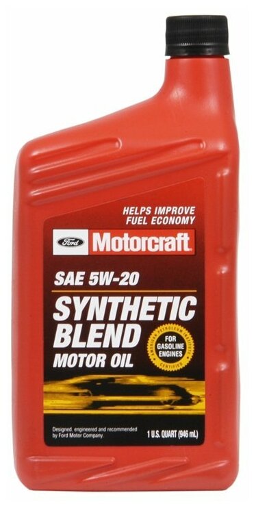 FORD Масло Моторное Ford Motorcraft Premium Synthetic Blend 5w-20 (946 Мл)