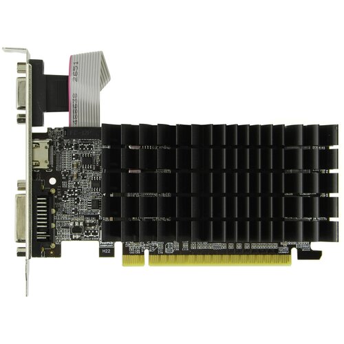 Видеокарта AFOX GeForce 210 1GB (AF210-1024D3L5-V2), Retail видеокарта afox geforce gt 210 af210 1024d3l5 v2 1024mb