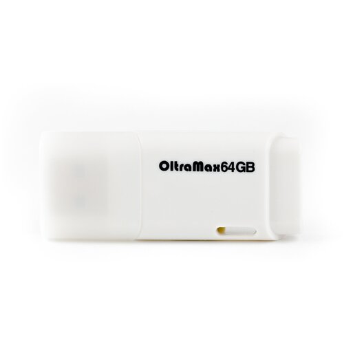 Флешка OltraMax 240 64 ГБ, 1 шт., white usb флешка oltramax om 8gb 70 белый