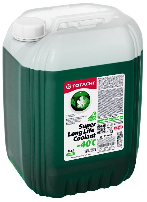 Антифриз TOTACHI SUPER LONG LIFE COOLANT -40 (Green)