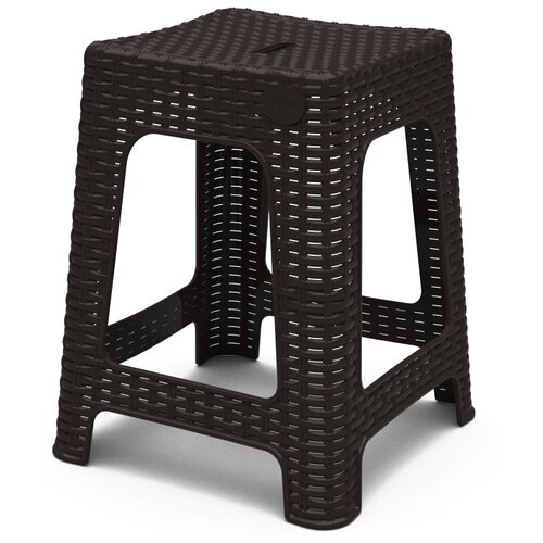 InGreen Rattan горький шоколад 1 шт. стул ingreen rattan 50 6x58x83 3 см пластик коричневый