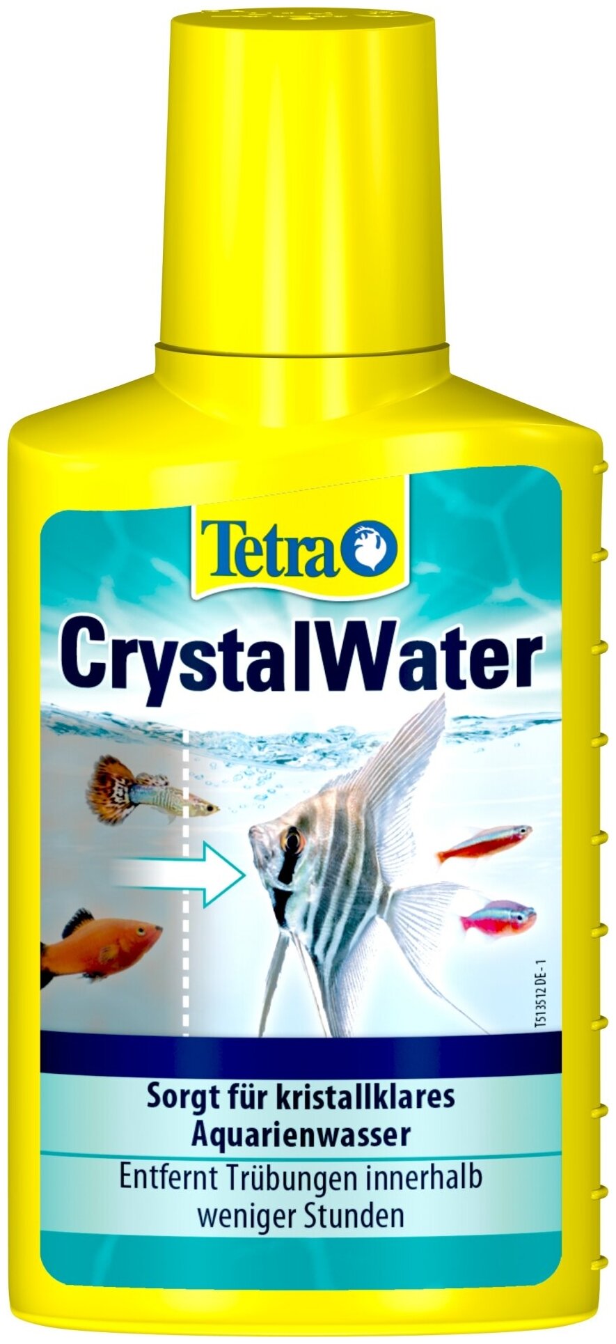 TetraAqua CrystalWater Препарат для подготовки кристально чистой воды 100мл - фотография № 1