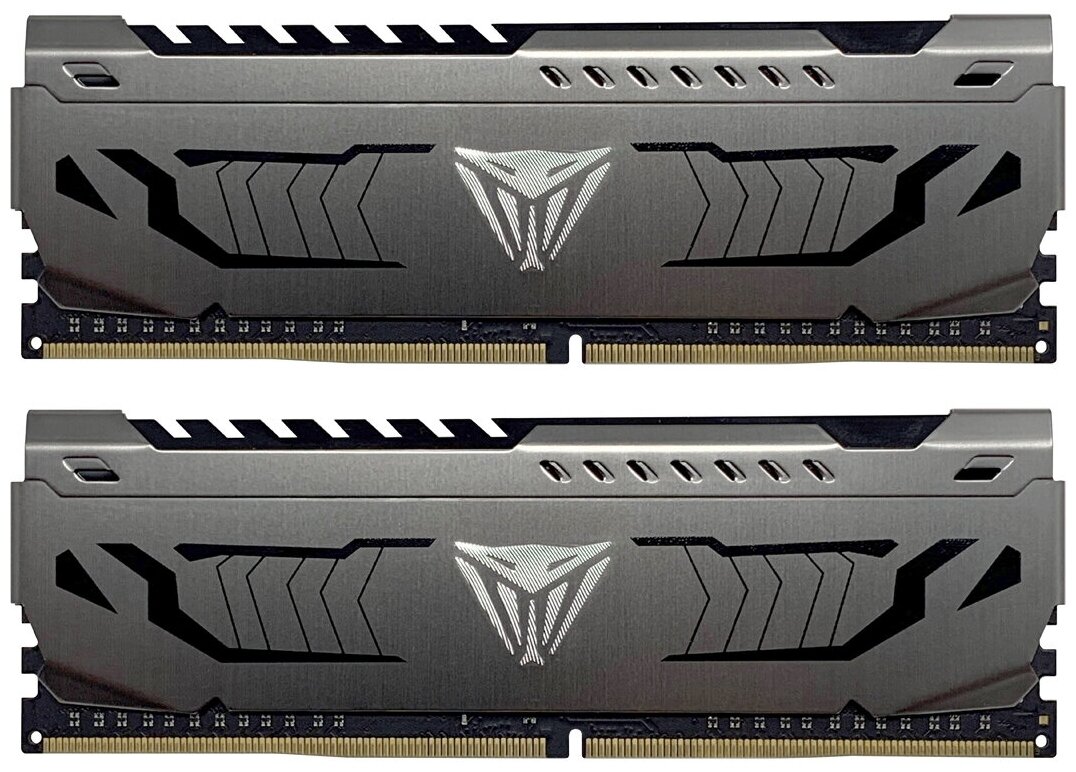 Оперативная память Patriot Memory VIPER STEEL 8 ГБ (4 ГБ x 2 шт.) DDR4 3200 МГц DIMM CL16 PVS48G320C6K