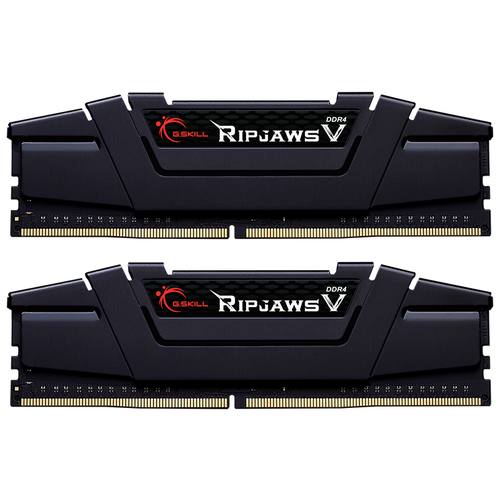 Оперативная память G.SKILL Ripjaws V 64 ГБ (32 ГБ x 2 шт.) DDR4 DIMM CL16 F4-3200C16D-64GVK оперативная память g skill ripjaws v 16 гб 8 гб x 2 шт ddr4 3600 мгц dimm cl18 f4 3600c18d 16gvk