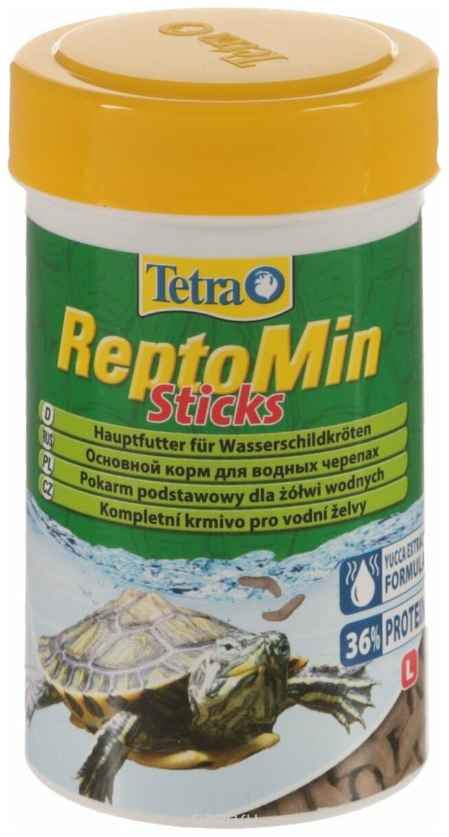 Корм для черепах Tetra ReptoMin гранулы 100мл (761360)