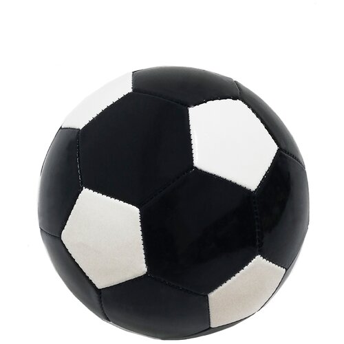 Мяч черный с белыми вставками
