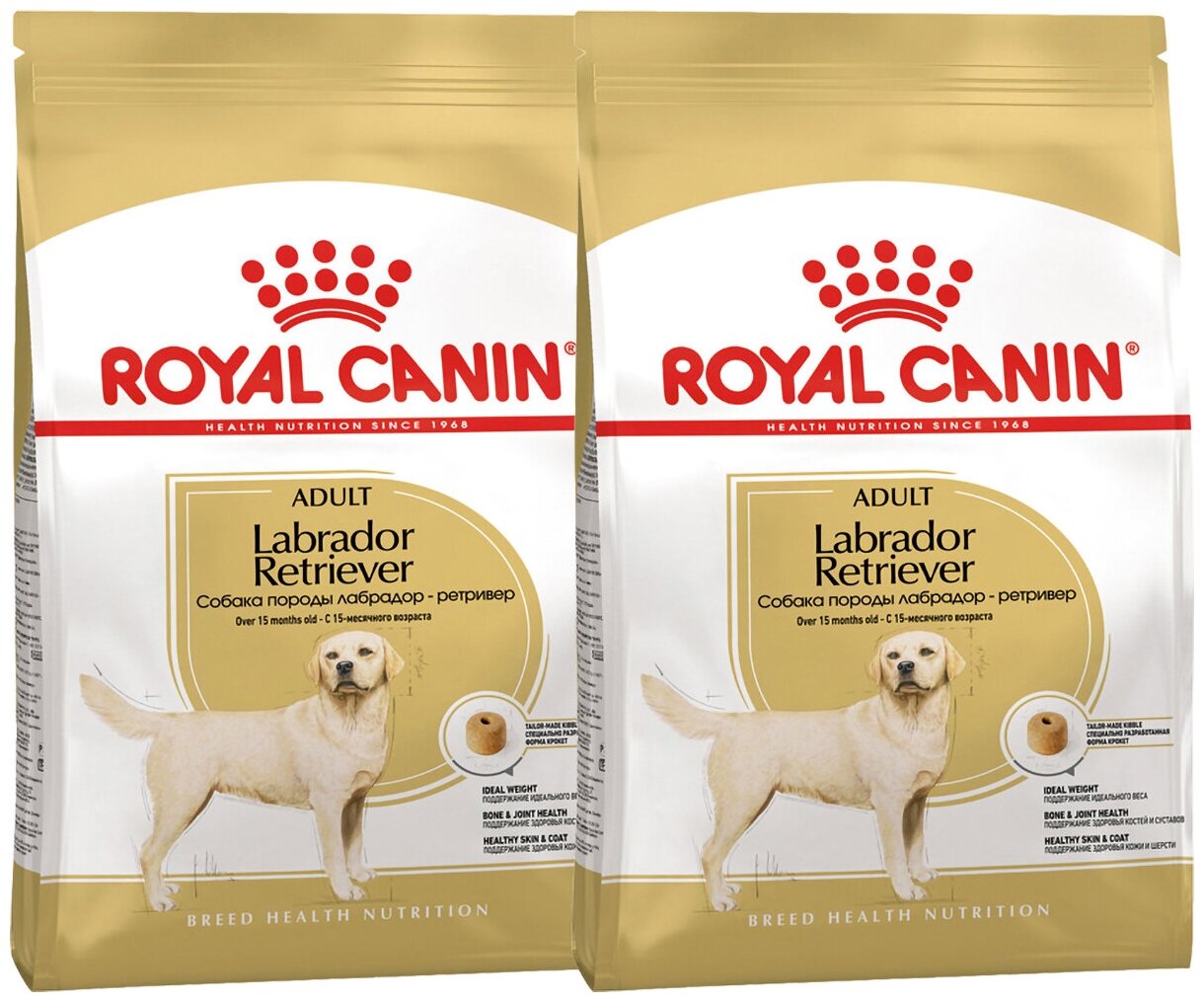 Royal Canin RC Для собак-взрослого Лабрадора: с 15мес. (Labrador Retriever 30) 24870300R1 3 кг 11160 (2 шт)