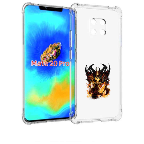 Чехол задняя панель накладка бампер MyPads демон shadow fiend для Huawei Mate 20 Pro/Mate 20 RS 6.39