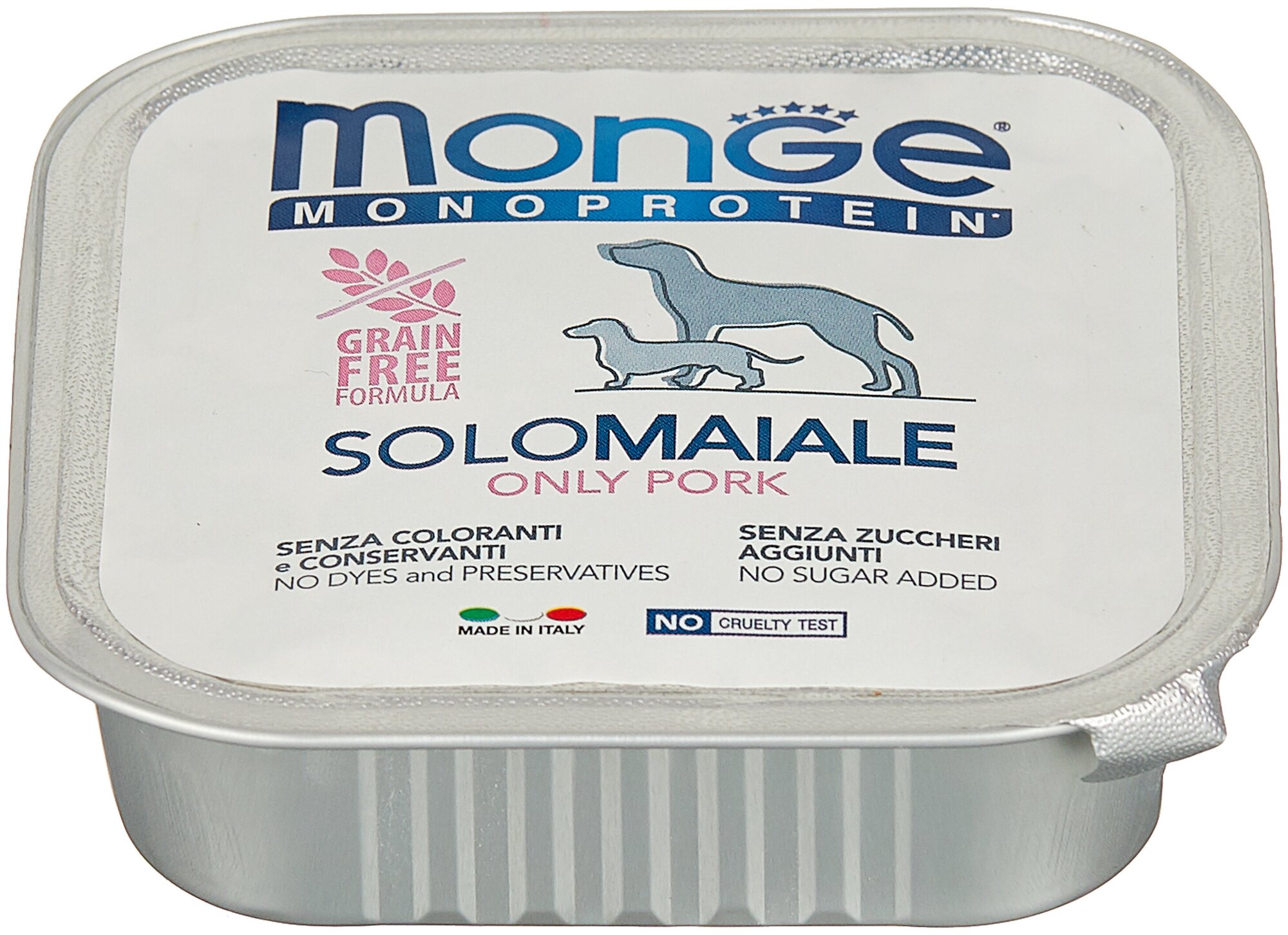 Влажный корм для собак Monge Monoprotein, свинина 150 г