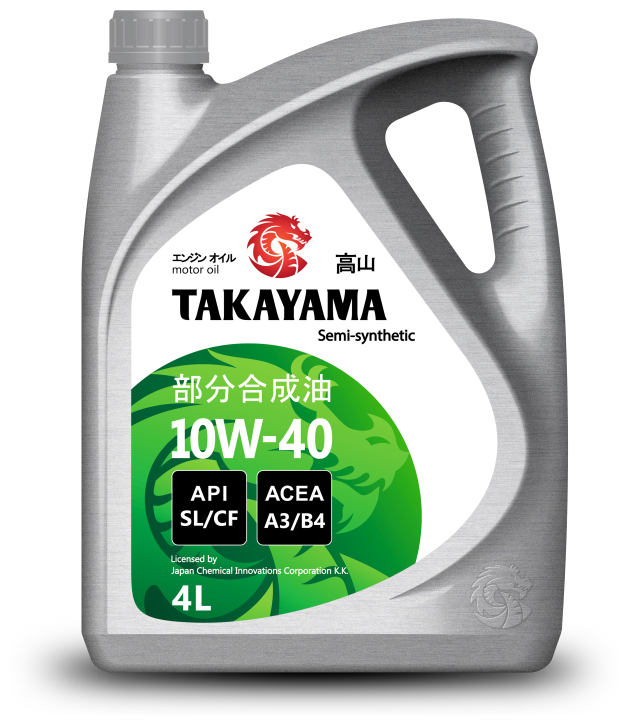 Takayama SAE 10W-40, API Sl/cf 4лпласти 605518 .