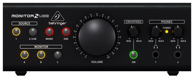 Внешняя звуковая карта BEHRINGER MONITOR2USB