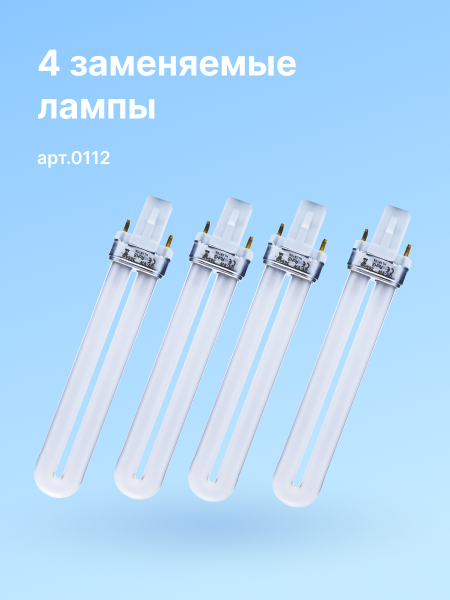 Лампа для сушки маникюра и педикюра/прибор ультрафиолетового излучения 36 Вт, SM-911 №2772