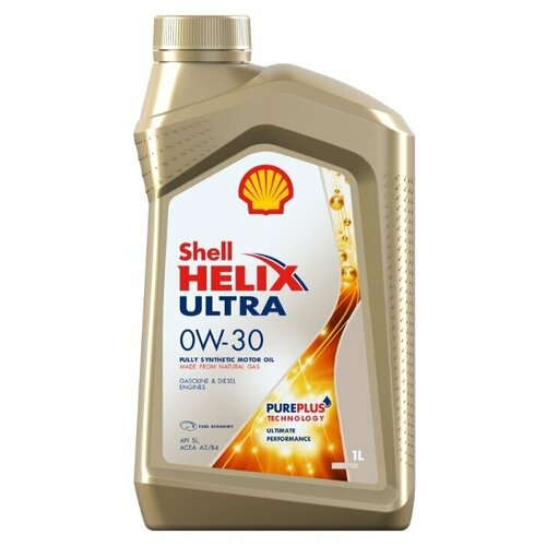 фото Синтетическое моторное масло shell helix ultra 0w-30 1 л