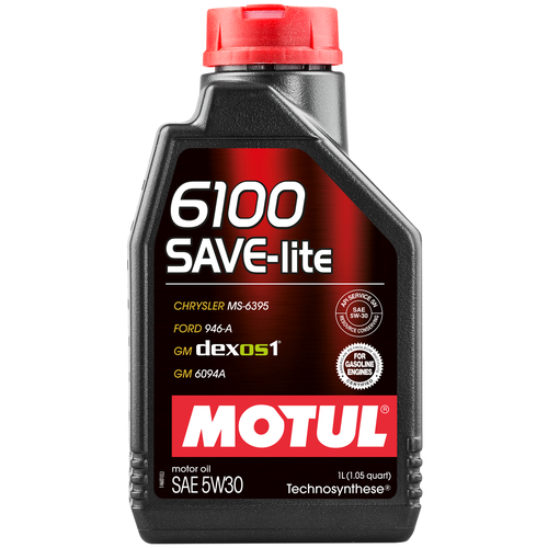 MOTUL Масло Моторное Motul 6100 5w-30 Save-Lite Technosynthese Sn, Gf-5 (208л)