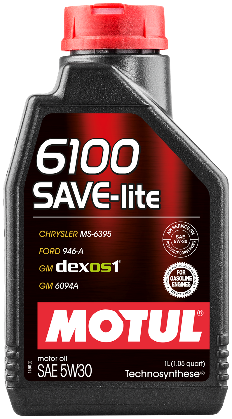 Масло моторное Motul 6100 SAVE-LITE 5W-30 (1л) MOTUL-6100SL-5W30-1L