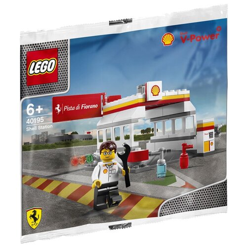 Конструктор LEGO Shell 40195 Бензозаправка, 95 дет. конструктор lego shell 40192 феррари 250 gto 48 дет