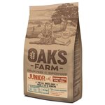 Сухой корм для щенков Oak's Farm беззерновой, с лососем, с крилем - изображение