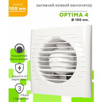 OPTIMA 4, Вентилятор осевой вытяжной D 100