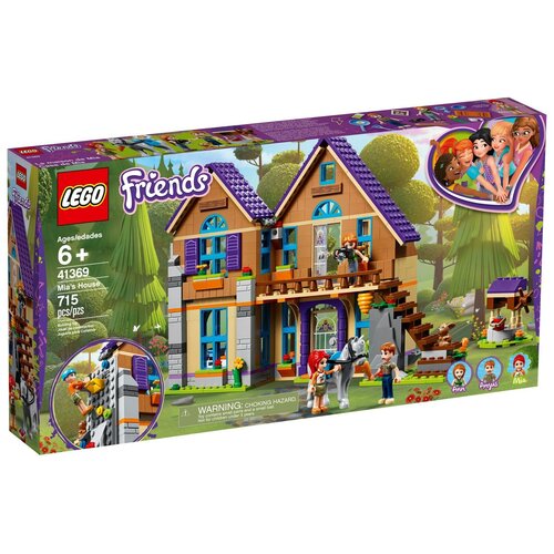 lego friends конструктор кьюб мии с мопсом 41664 LEGO Friends 41369 Дом Мии, 715 дет.