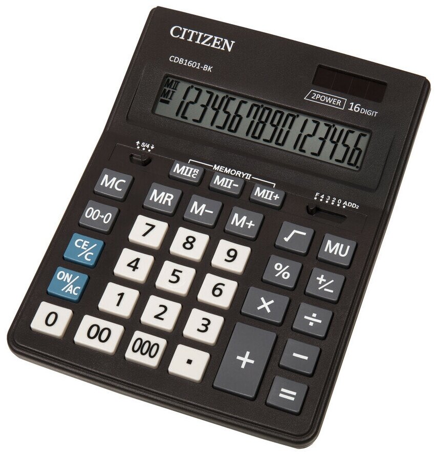 Калькулятор бухгалтерский CITIZEN CDB1601