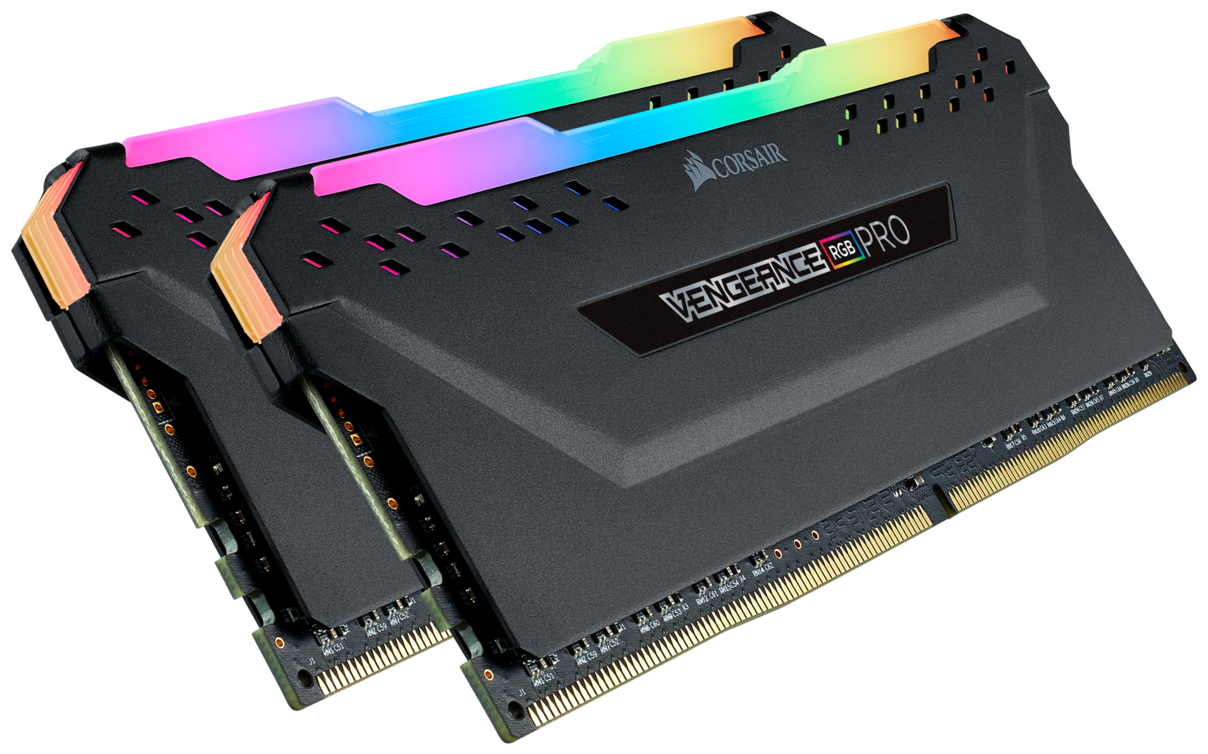 Оперативная память Corsair Vengeance RGB PRO 32 ГБ (16 ГБ x 2 шт.) DDR4 3600 МГц DIMM CL9 CMW32GX4M2Z3600C18