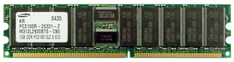 Оперативная память Samsung M312L2920BTS-CB0 DDR 1024Mb