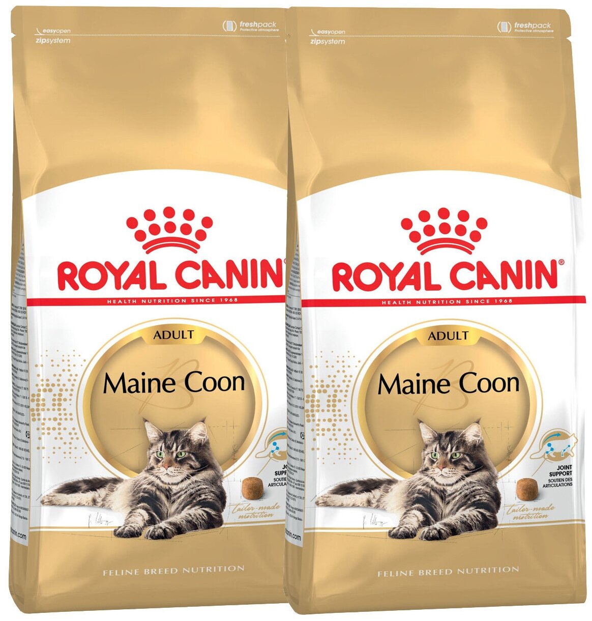 ROYAL CANIN MAINE COON ADULT для взрослых кошек мэйн кун (10 + 10 кг)