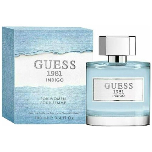 туалетная вода guess 1981 indigo woman Guess 1981 Indigo For Women туалетная вода 100 мл.