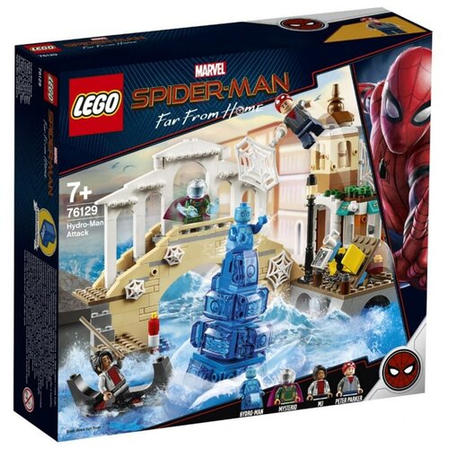 LEGO Marvel Super Heroes 76129 Spiderman Нападение Гидромена, 471 дет. lego marvel super heroes 76038 нападение на башню мстителей 511 дет