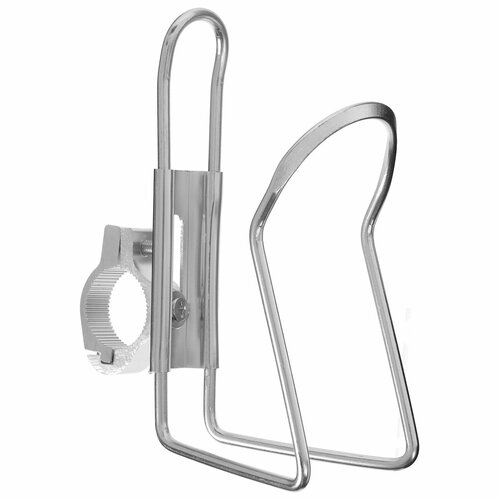 Флягодержатель Dream Bike T-18 алюминий крепление на раму и руль цвет белый 477₽