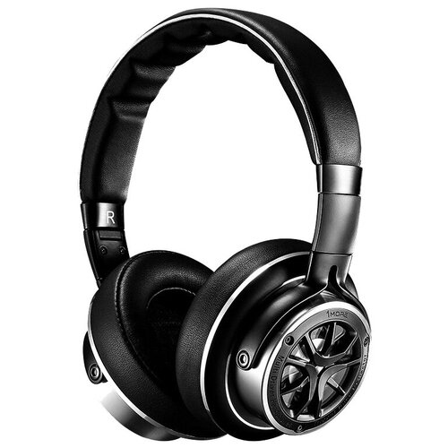 Наушники 1MORE Triple Driver Over-Ear H1707, mini jack 3.5 mm, black/silver