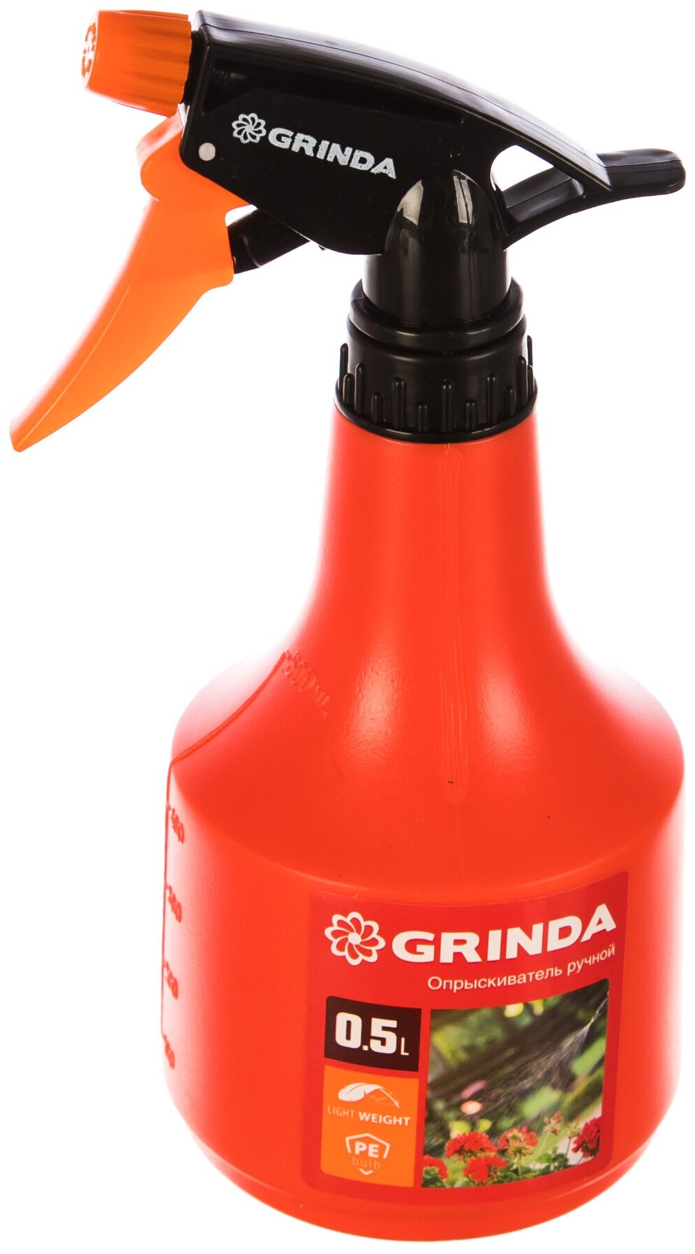 Ручной опрыскиватель GRINDA HS 0.5 л, колба из полиэтилена 8-425050 - фотография № 2