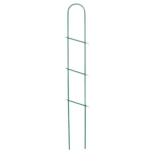 Шпалера, 140 × 23 × 1 см, металл, зелёная, «Лестница», микс