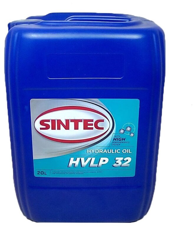 Масло гидравлическое hvlp 32 20л SINTEC / арт. 999807 - (1 шт)