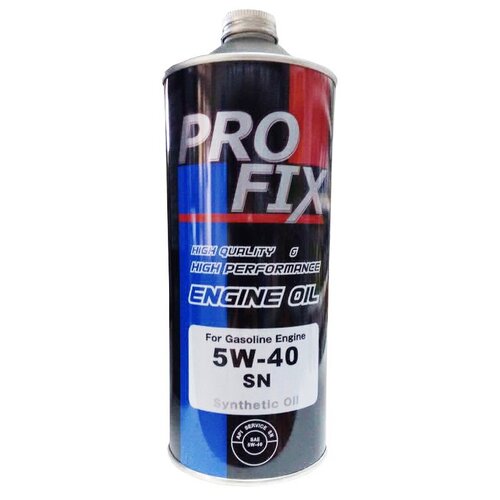 Profix Масло Моторное Синтетическое 1л - Engine Oil 5w40 Sn (Уп.-20 Шт.)