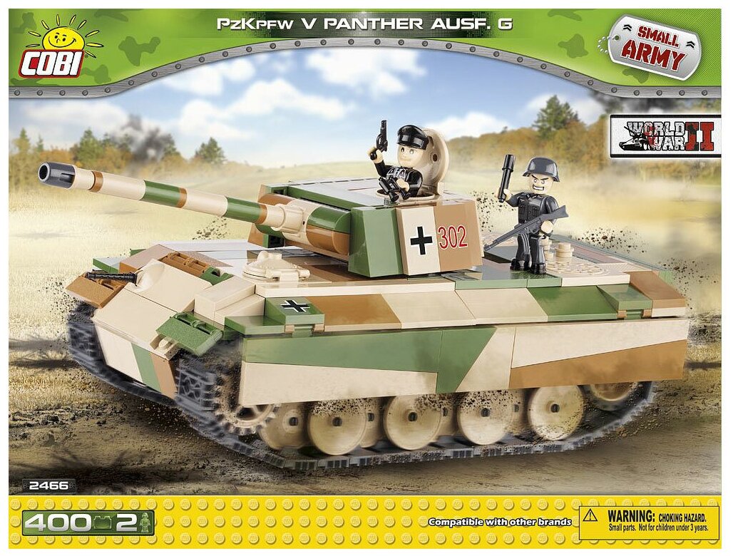 Конструктор COBI PANZER V PANTHER AUSF.G COBI-2713