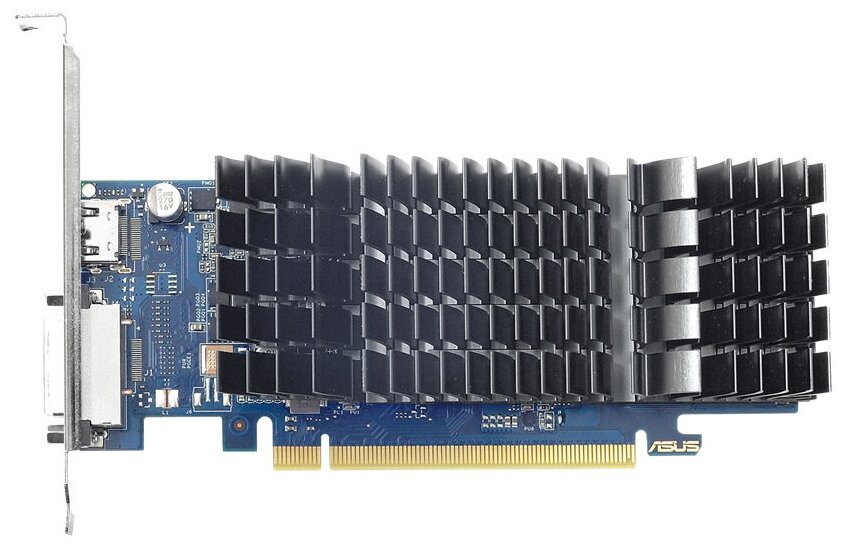 Видеокарта Asus PCI-E GT1030-SL-2G-BRK nVidia GeForce GT 1030 2048Mb 64bit GDDR5 1228/6008 DVIx1/HDMIx1/HDCP Ret low profile